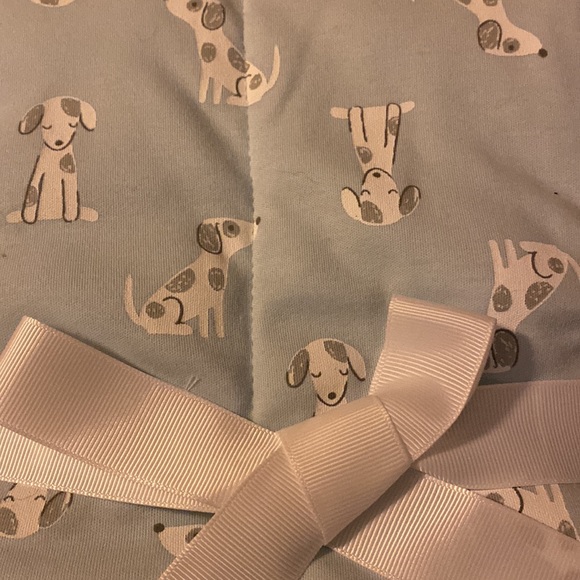 Puppy Print Baby Blanket - Picture 4 of 8